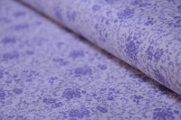 Baumwolle Blümchen lila